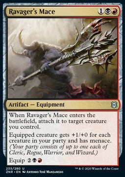 Ravager's Mace - Zendikar Rising (Uncommon) [ZNR-235]