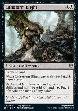 Lithoform Blight - Zendikar Rising (Uncommon) [ZNR-109]