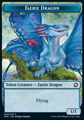 Faerie Dragon Token (Blue 1/1) - Adventures in the Forgotten Realms: Extras (Token) [XAFR-T04]