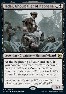 Jadar, Ghoulcaller of Nephalia - Innistrad: Midnight Hunt (Rare) [MID-108]