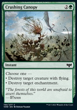 Crushing Canopy - Innistrad: Crimson Vow (Common) [VOW-194]