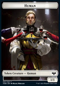 Human Token (White 1/1) - Innistrad: Crimson Vow: Extras (Token) [XVOW-T01]