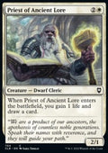 Priest of Ancient Lore - Commander Legends: Battle for Baldur's Gate: Extras (Common) [XCLB-704]