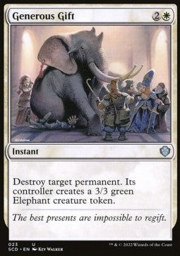 Generous Gift - Starter Commander Decks (Uncommon) [SCD-23]