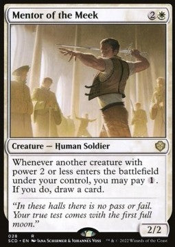 Mentor of the Meek - Starter Commander Decks (Rare) [SCD-28]