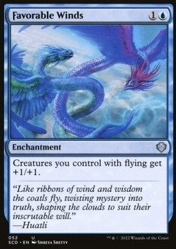 Favorable Winds - Starter Commander Decks (Uncommon) [SCD-52]