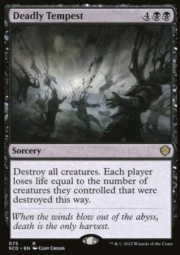 Deadly Tempest - Starter Commander Decks (Rare) [SCD-75]