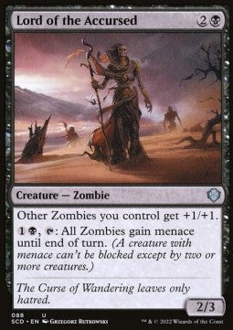 Lord of the Accursed - Starter Commander Decks (Uncommon) [SCD-88]