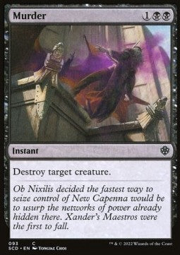 Murder - Starter Commander Decks (Common) [SCD-93]