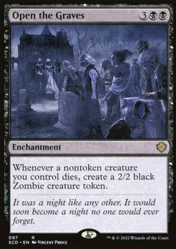 Open the Graves - Starter Commander Decks (Rare) [SCD-97]