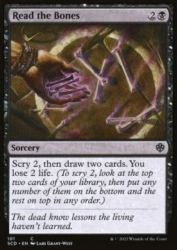 Read the Bones - Starter Commander Decks (Common) [SCD-101]
