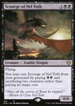Scourge of Nel Toth - Starter Commander Decks (Rare) [SCD-104]