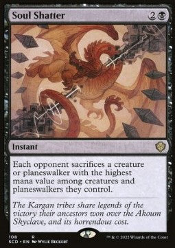 Soul Shatter - Starter Commander Decks (Rare) [SCD-108]