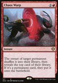 Chaos Warp - Starter Commander Decks (Rare) [SCD-127]