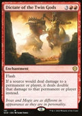 Dictate of the Twin Gods - Starter Commander Decks (Rare) [SCD-131]
