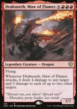 Drakuseth, Maw of Flames - Starter Commander Decks (Rare) [SCD-138]
