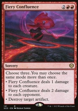 Fiery Confluence - Starter Commander Decks (Rare) [SCD-141]
