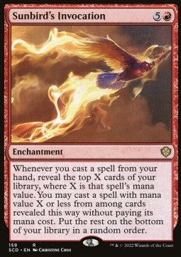 Sunbird's Invocation - Starter Commander Decks (Rare) [SCD-159]