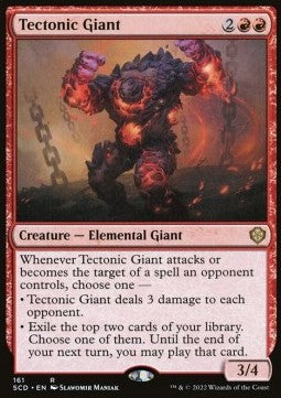 Tectonic Giant - Starter Commander Decks (Rare) [SCD-161]