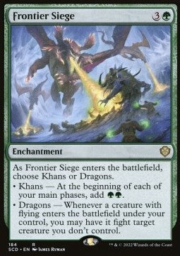 Frontier Siege - Starter Commander Decks (Rare) [SCD-184]