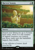 Harvest Season - Starter Commander Decks (Rare) [SCD-188]