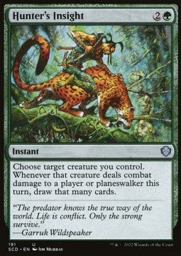 Hunter's Insight - Starter Commander Decks (Uncommon) [SCD-191]