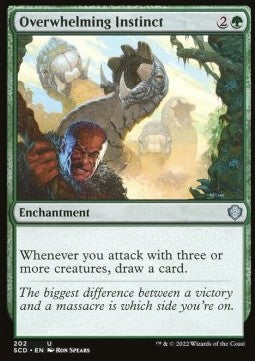 Overwhelming Instinct - Starter Commander Decks (Uncommon) [SCD-202]
