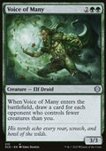 Voice of Many - Starter Commander Decks (Uncommon) [SCD-215]