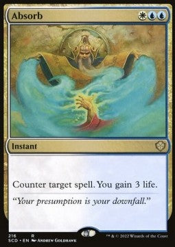 Absorb - Starter Commander Decks (Rare) [SCD-216]