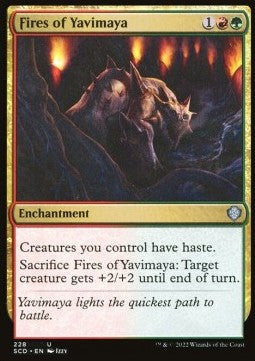 Fires of Yavimaya - Starter Commander Decks (Uncommon) [SCD-228]