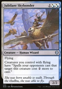 Jubilant Skybonder - Starter Commander Decks (Uncommon) [SCD-232]