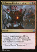 Unlicensed Disintegration - Starter Commander Decks (Uncommon) [SCD-255]