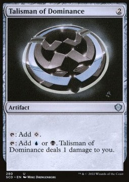 Talisman of Dominance - Starter Commander Decks (Uncommon) [SCD-280]