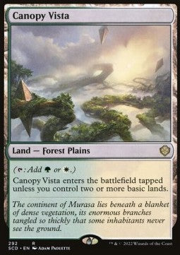 Canopy Vista - Starter Commander Decks (Rare) [SCD-292]
