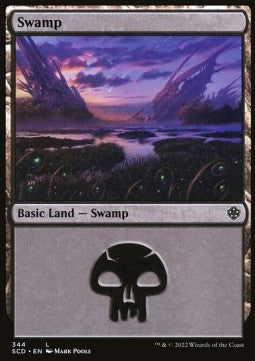 Swamp (V.4) - Starter Commander Decks (Land) [SCD-344]