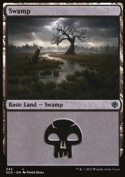 Swamp (V.2) - Starter Commander Decks (Land) [SCD-342]