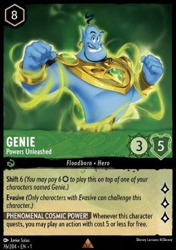 Genie - Powers Unleashed - The First Chapter (Rare) [1TFC-76]