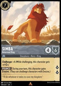 Simba - Returned King (V.1) - The First Chapter (Rare) [1TFC-189]