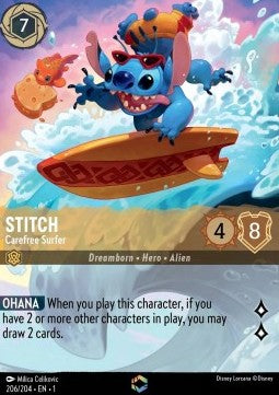 Stitch - Carefree Surfer (V.2) - The First Chapter (Enchanted) [1TFC-206]