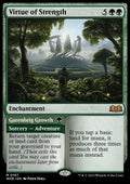 Virtue of Strength // Garenbrig Growth - Wilds of Eldraine (Mythic) [WOE-197]