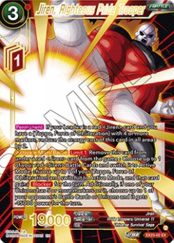 Jiren, Righteous Pride Trooper - Premium Anniversary Box 2023 (Expansion Rare) [BE23-02]