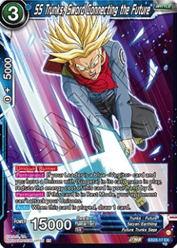SS Trunks, Sword Connecting the Future - Premium Anniversary Box 2023 (Expansion Rare) [BE23-17]