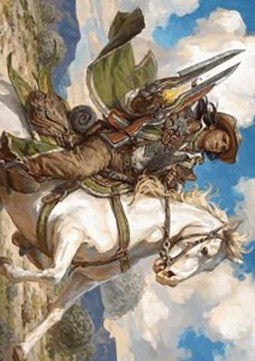 Art Series: Wylie Duke, Atiin Hero (V.1) - Outlaws of Thunder Junction: Extras (Tip Card) [XOTJ-A35]