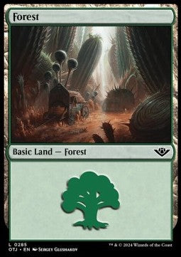 Forest (V.1) - Outlaws of Thunder Junction: Extras (Land) [XOTJ-285]