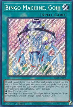 Bingo Machine, Go!!! (V.3 - Secret Rare) - 25th Anniversary Rarity Collection II (Secret Rare) [RA02-062]