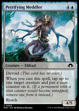 Petrifying Meddler - Modern Horizons 3 (Common) [MH3-66]