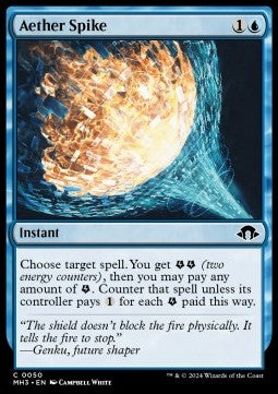 Aether Spike - Modern Horizons 3 (Common) [MH3-50]