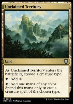 Unclaimed Territory - Commander: Modern Horizons 3 (Uncommon) [M3C-399]
