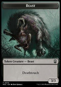 Beast Token (B 3/3) // Shapeshifter Token (U 2/2) (V.1) - Modern Horizons 3: Tokens (Token) [TMH3-CT 10/8]