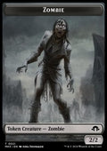 Zombie Token (B 2/2) // Insect Token (BG 1/1) (V.1) - Modern Horizons 3: Tokens (Token) [TMH3-CT 21/27]